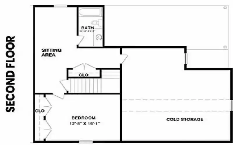 Del Ray Place active adult 55  community 2nd Floor Plan